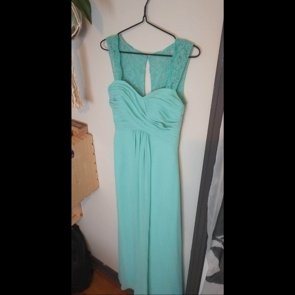 Blue * Long * Lace * Flowy * Gown * Symphony&Venus - Picture 2 of 6